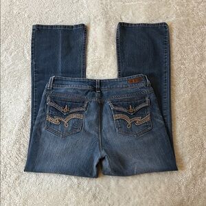 Vintage Y2K LEI Sophia Hipster Flare Women's Boot Cut Jeans